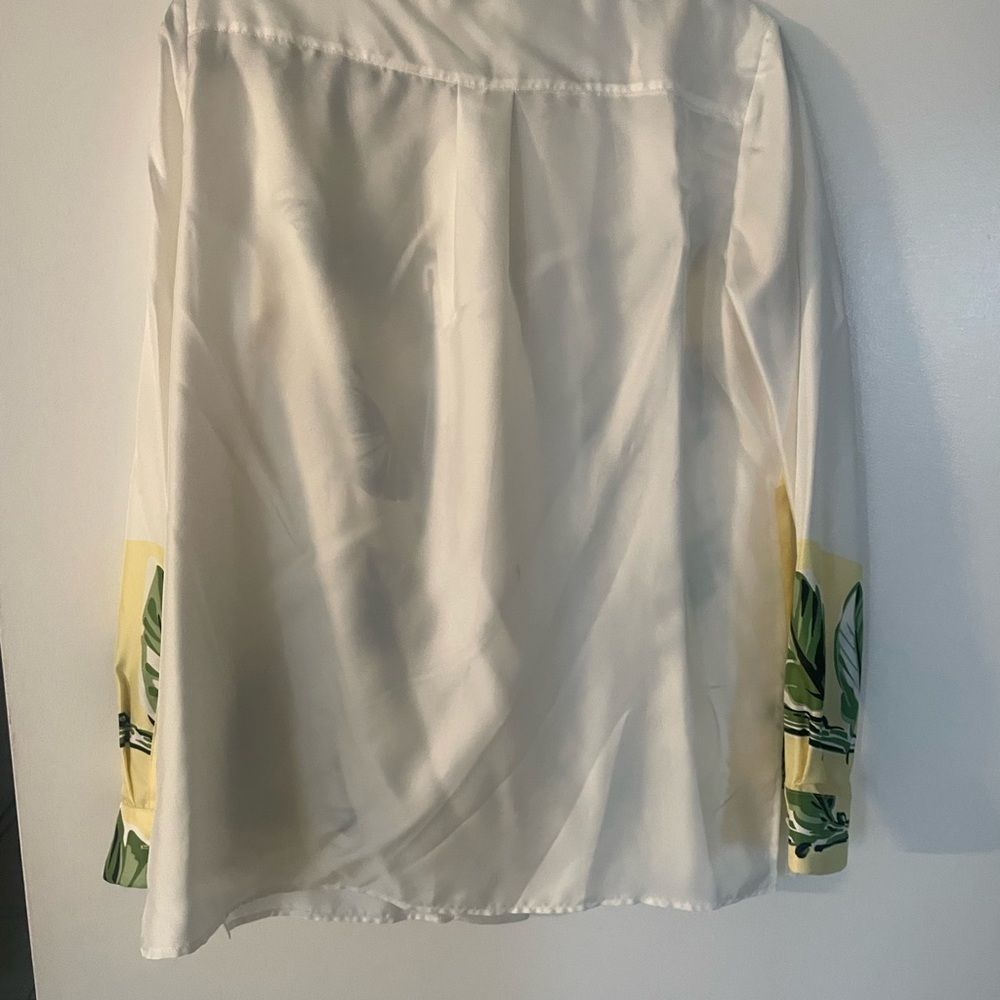 MAX MARA ❤️🔥shirt!❤️🔥❤️🔥❤️🔥100%Silk! - Picture 8 of 9